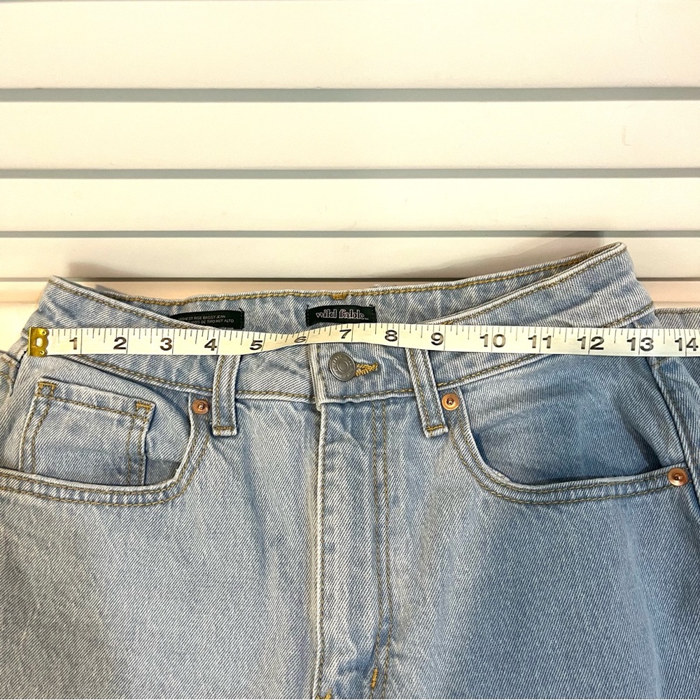 Wild Fable Highest Rise Baggy Jean size 4 - Picture 6 of 9